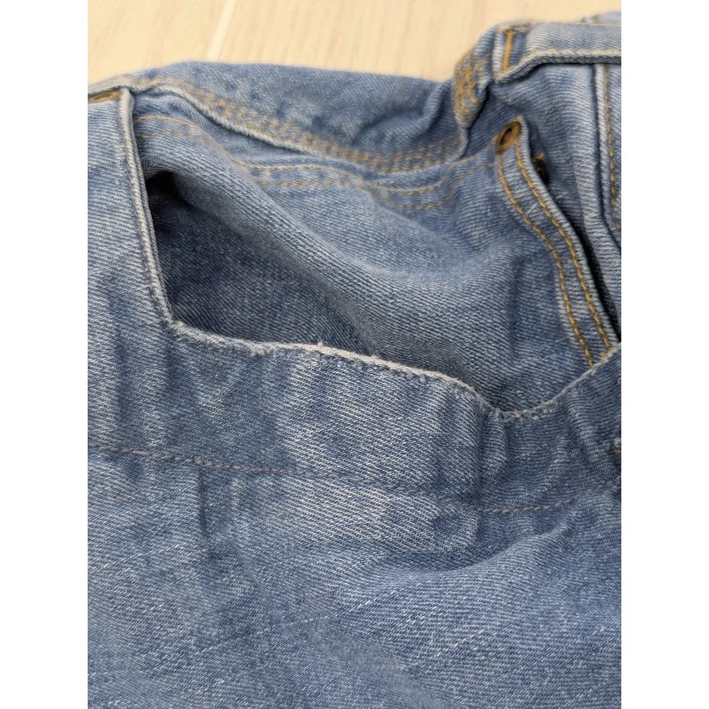 GRAVEL GEAR Shorts Men's Blue Denim 34 Cargo Carpenter pockets